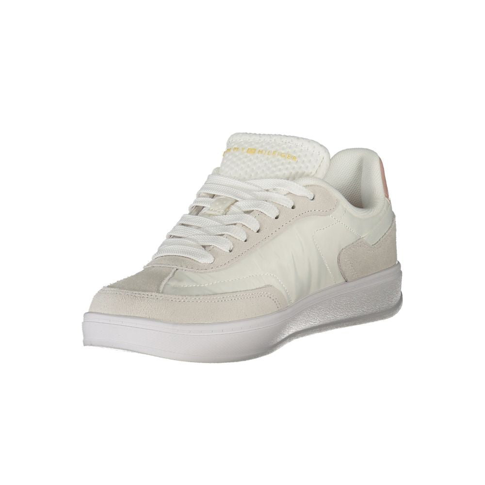 Tommy Hilfiger Weißes Polyethylen Damen Sneaker