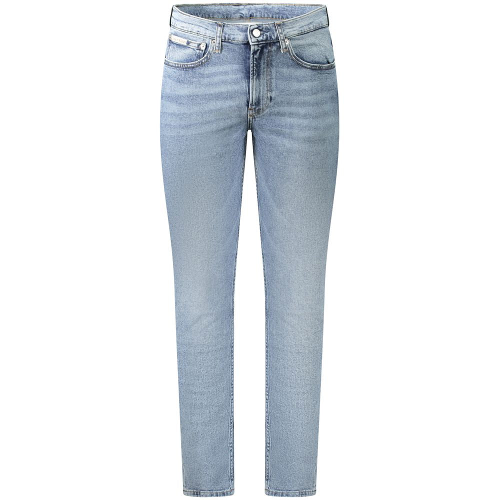 Calvin Klein Hellblaue Baumwolle Herren Jeans