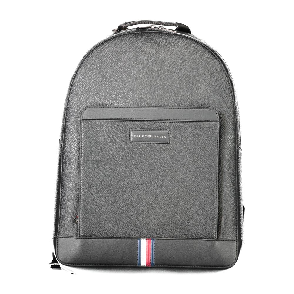 Tommy Hilfiger Schwarzer Polyethylen-Rucksack für Männer