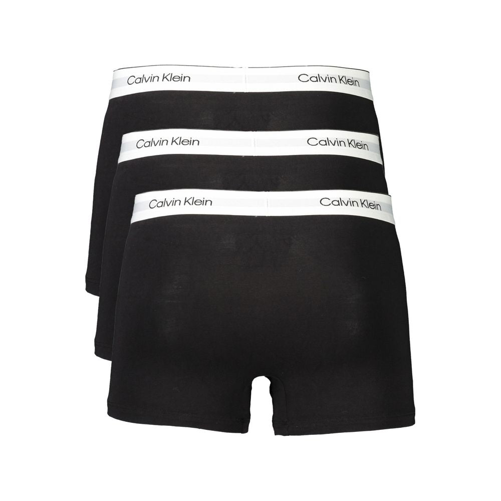 Calvin Klein Schwarz Baumwolle Männer Boxer Short