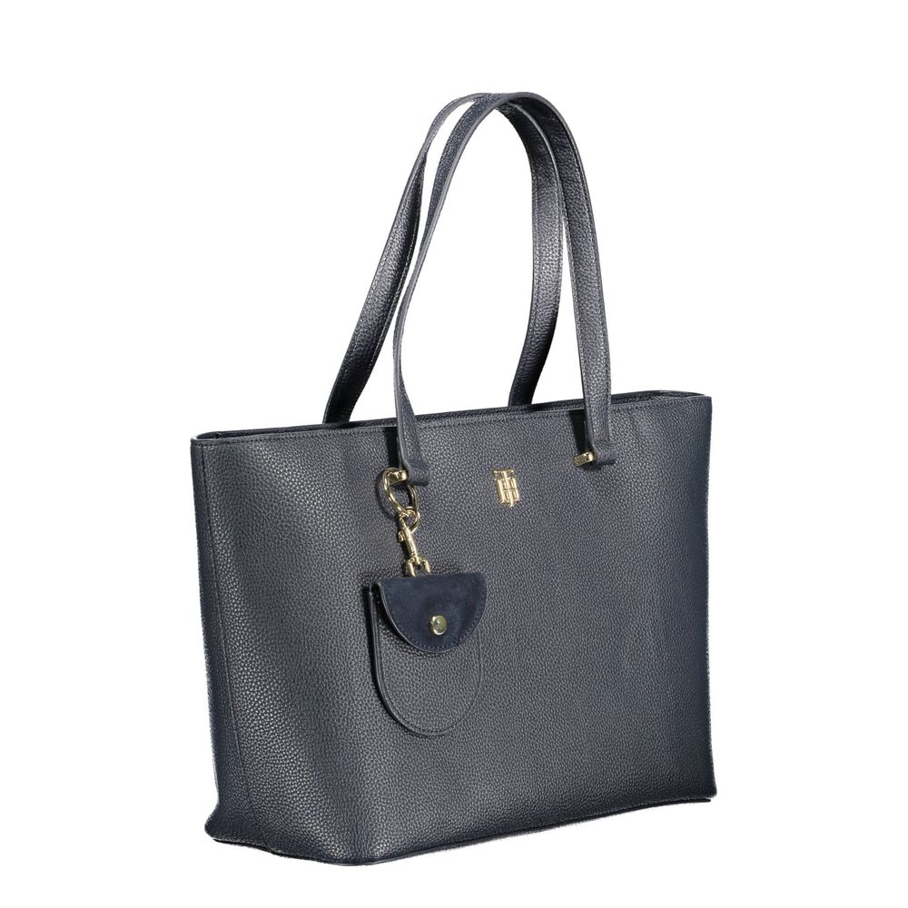 Tommy Hilfiger Blau Polyethylen Frauen Handtasche