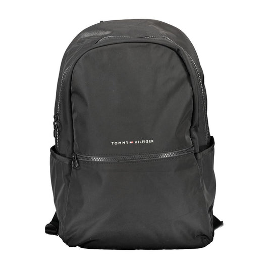 Tommy Hilfiger Schwarzer Polyester-Rucksack für Männer