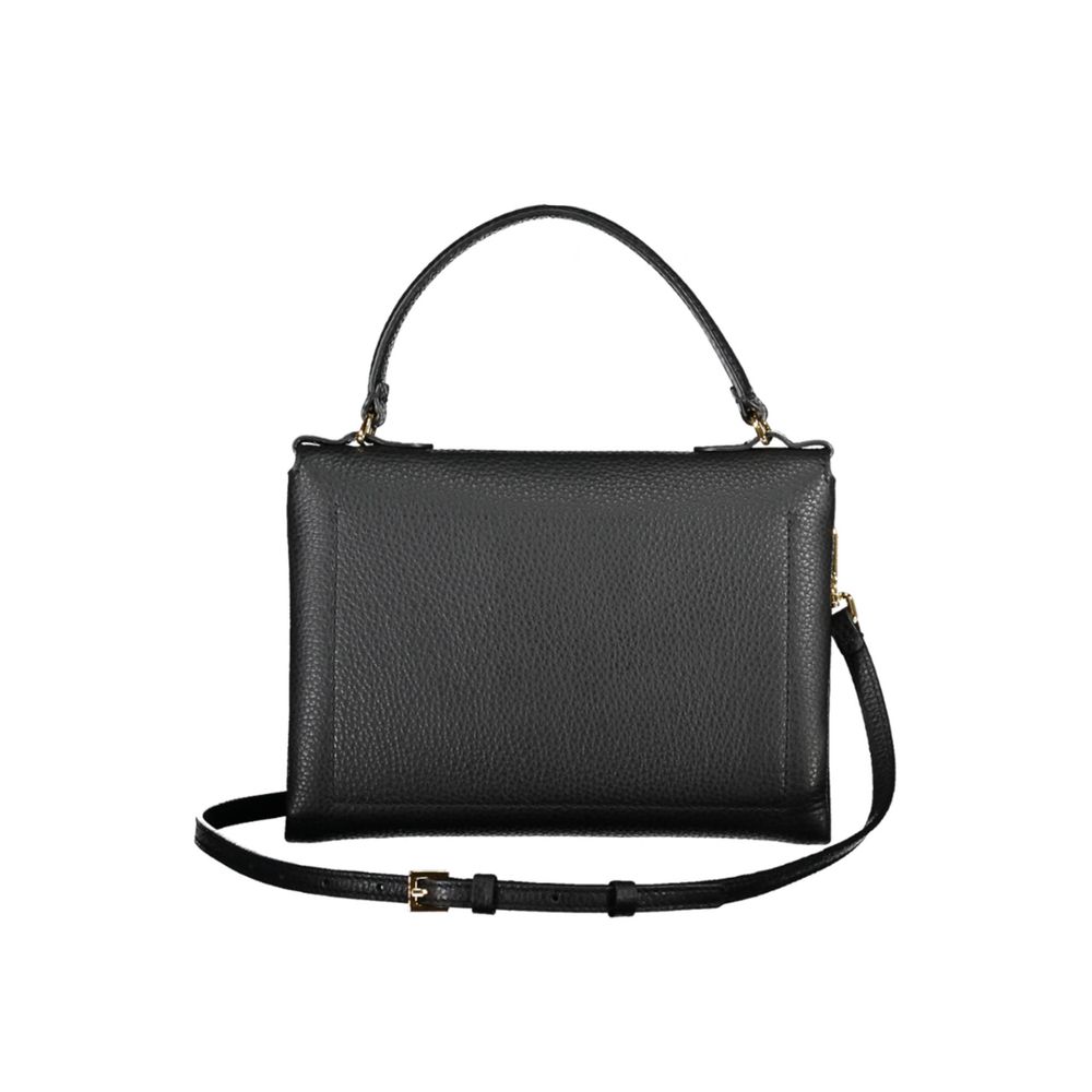 Coccinelle Schwarzes Leder Frauen Handtasche