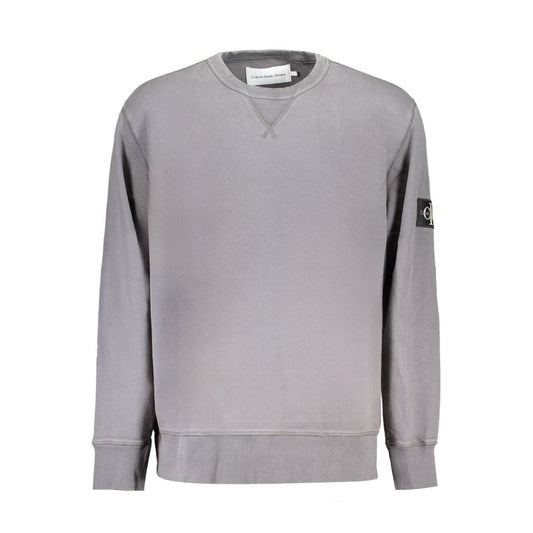 Calvin Klein Grauer Baumwollpullover