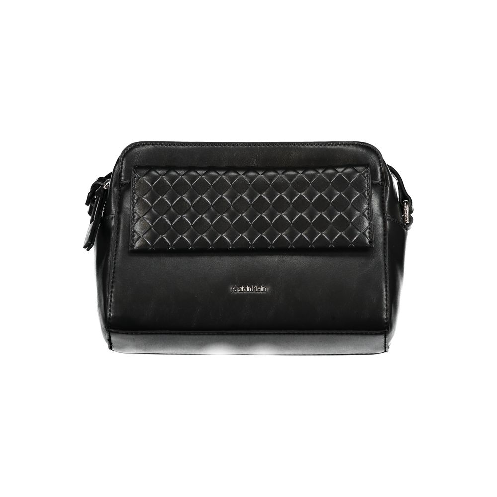 Calvin Klein Schwarze Polyester Handtasche