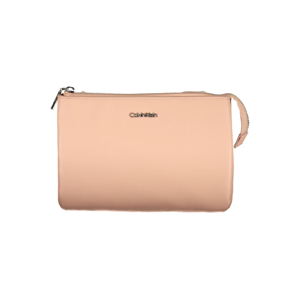 Calvin Klein Rosa Polyester Frauen Handtasche