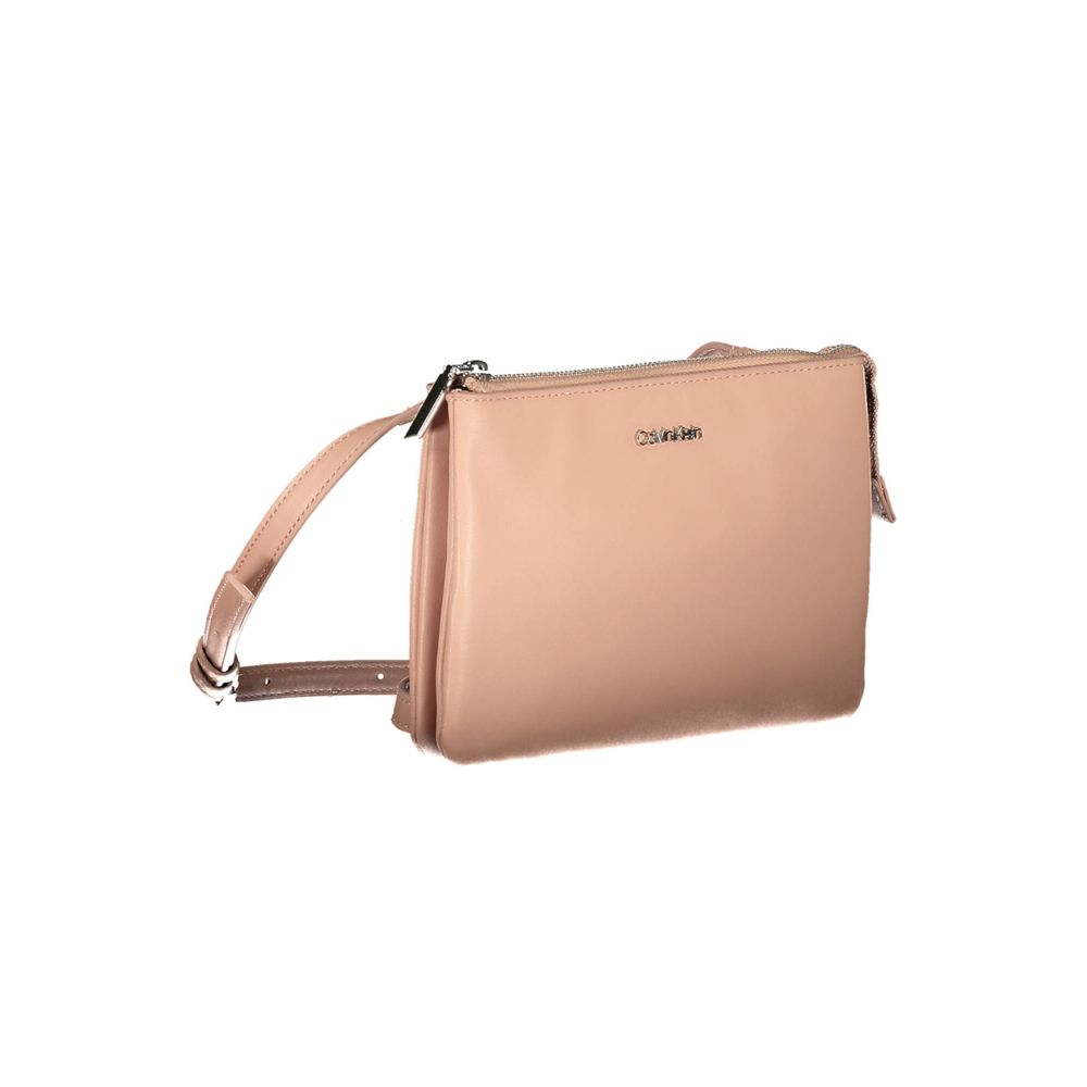 Calvin Klein Rosa Polyester Frauen Handtasche