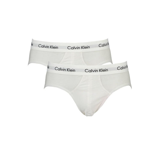 Calvin Klein Weißer Baumwollslip für Männer