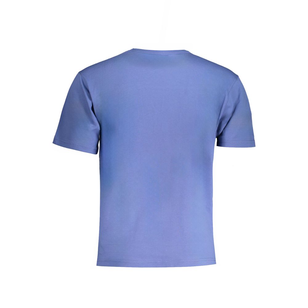 K-WAY T-Shirt aus blauer Baumwolle