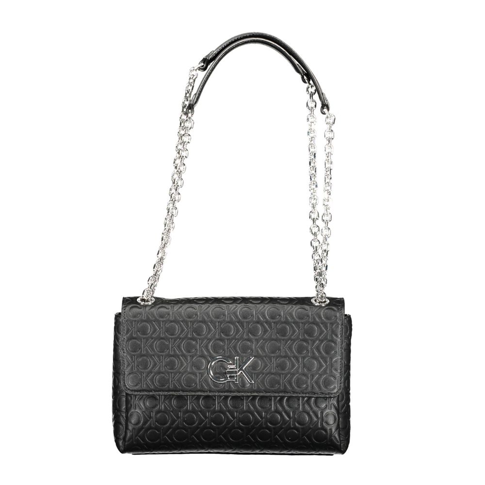 Calvin Klein Schwarz Polyester Frauen Handtasche