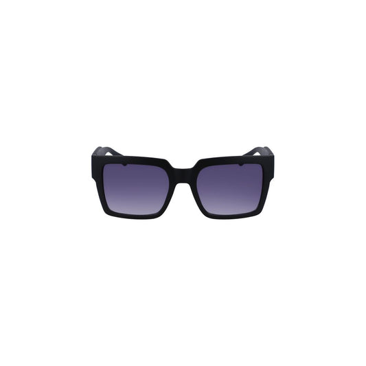 Calvin Klein Schwarze PLASTICA INIETTATA Sonnenbrille