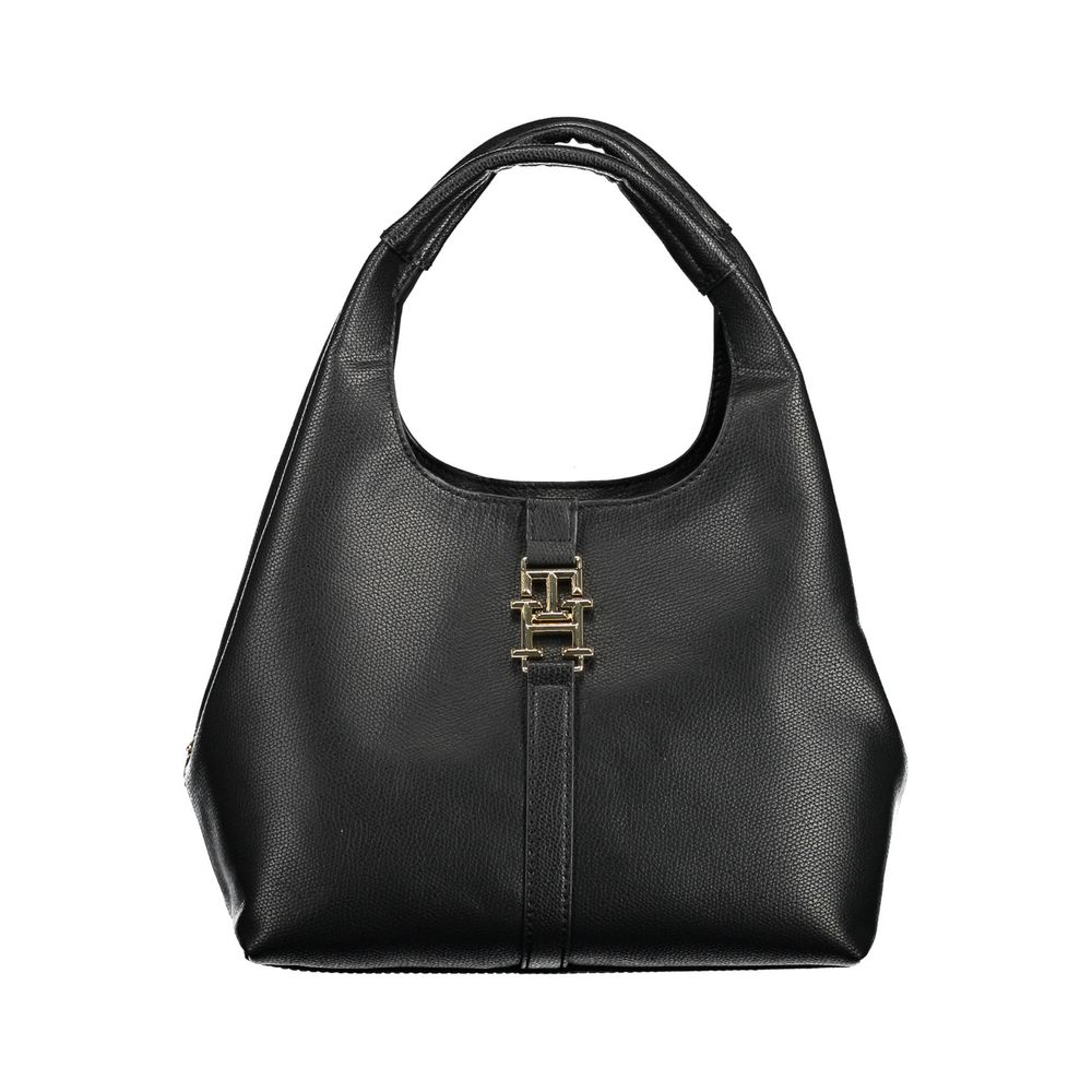 Tommy Hilfiger Schwarz Polyethylen Frauen Handtasche