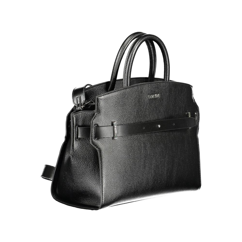 Calvin Klein Schwarz Polyethylen Frauen Handtasche