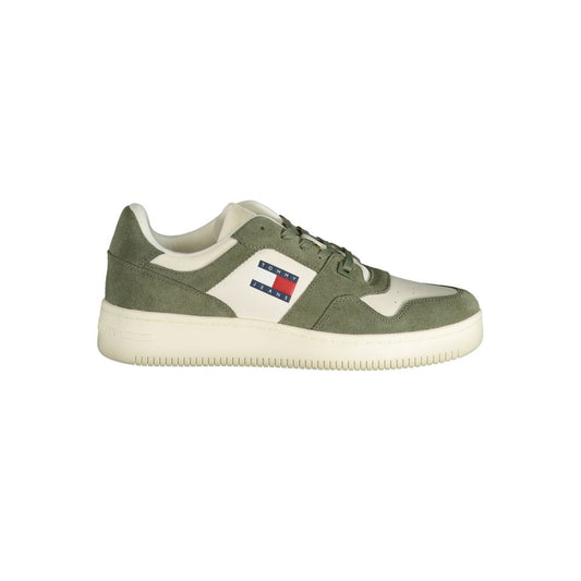 Tommy Hilfiger Grüner Polyester Sneaker