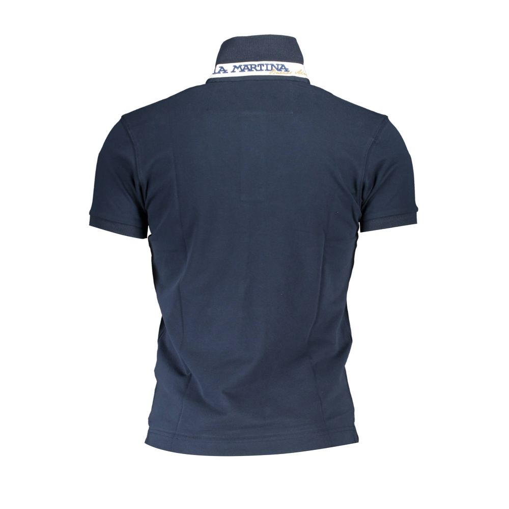 La Martina Elegantes Slim Fit Polo mit kontrastierenden Details