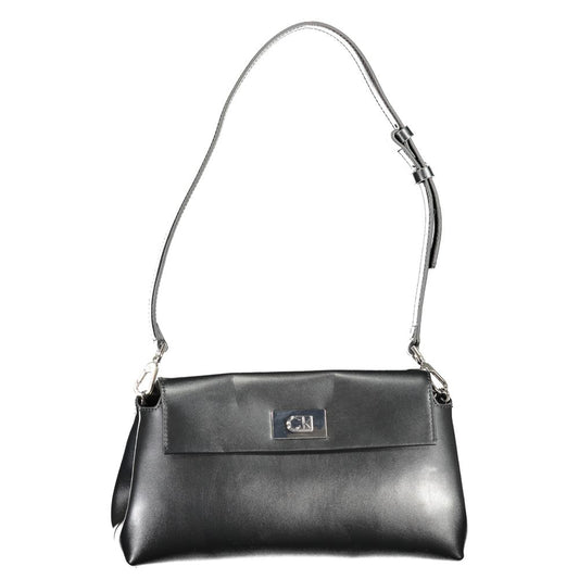 Calvin Klein Schwarze Polyester Handtasche