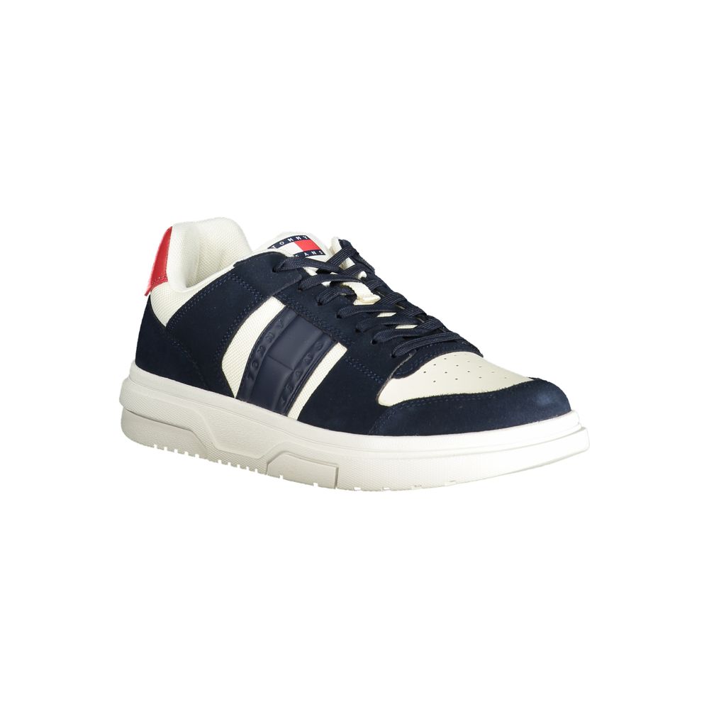 Tommy Hilfiger Blaue Leder Herren Sneaker