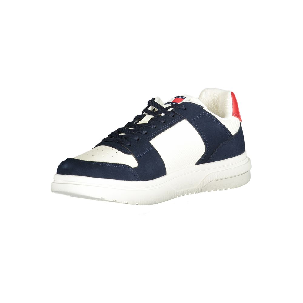 Tommy Hilfiger Blaue Leder Herren Sneaker