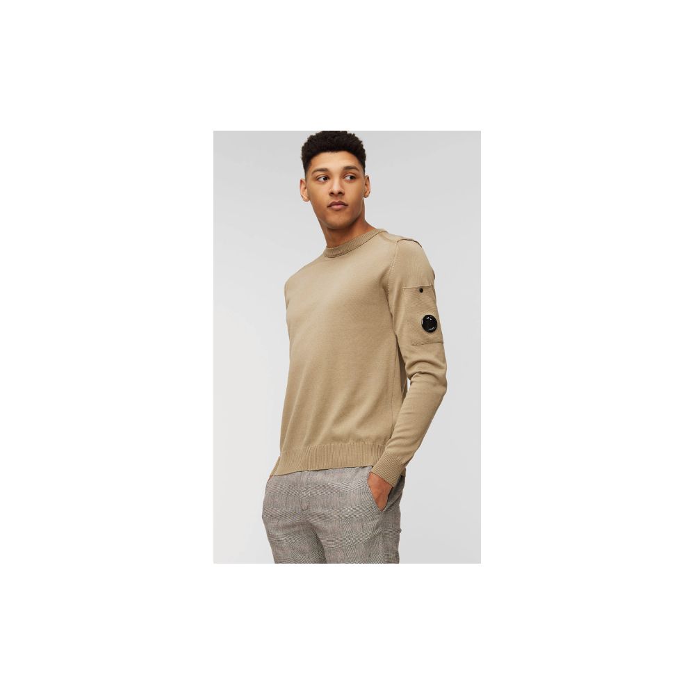 C.P. Company Beigefarbener Pullover aus Wolle