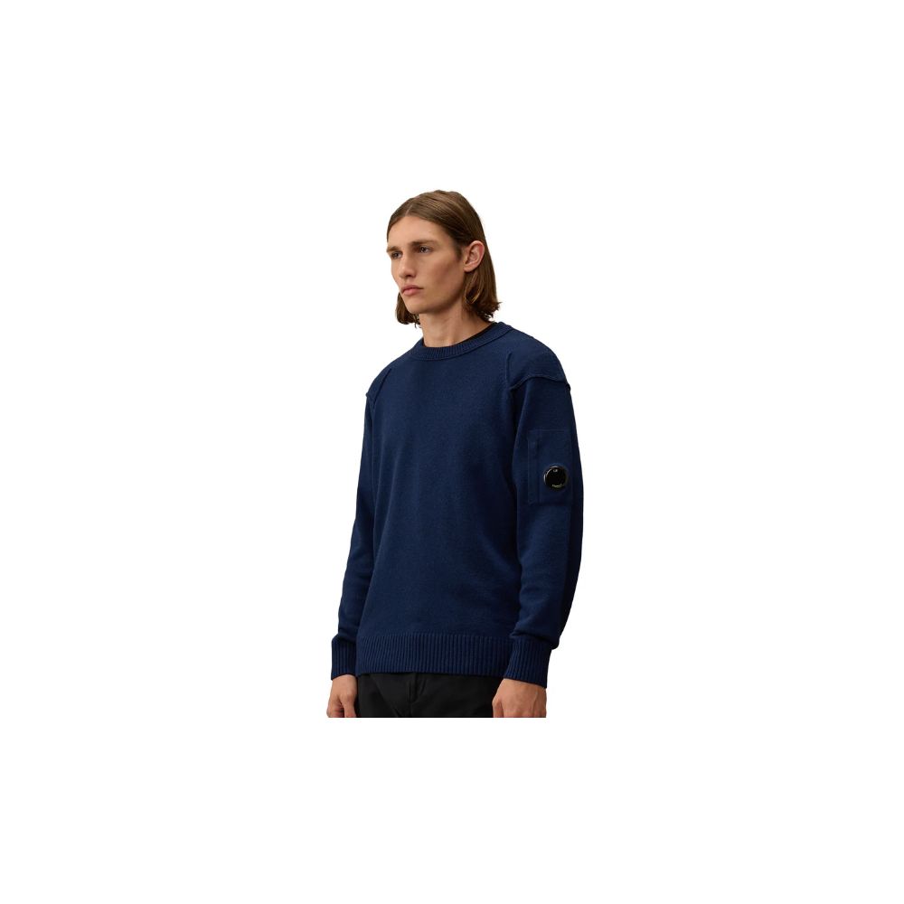 C.P. Company Blauer Pullover aus Wolle