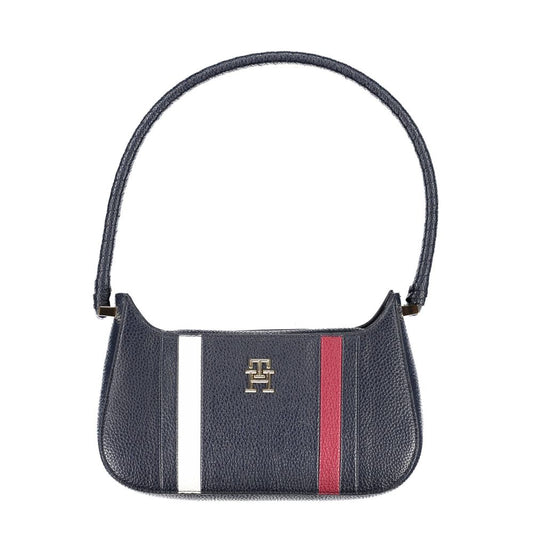 Tommy Hilfiger Blaue Polyethylen-Handtasche