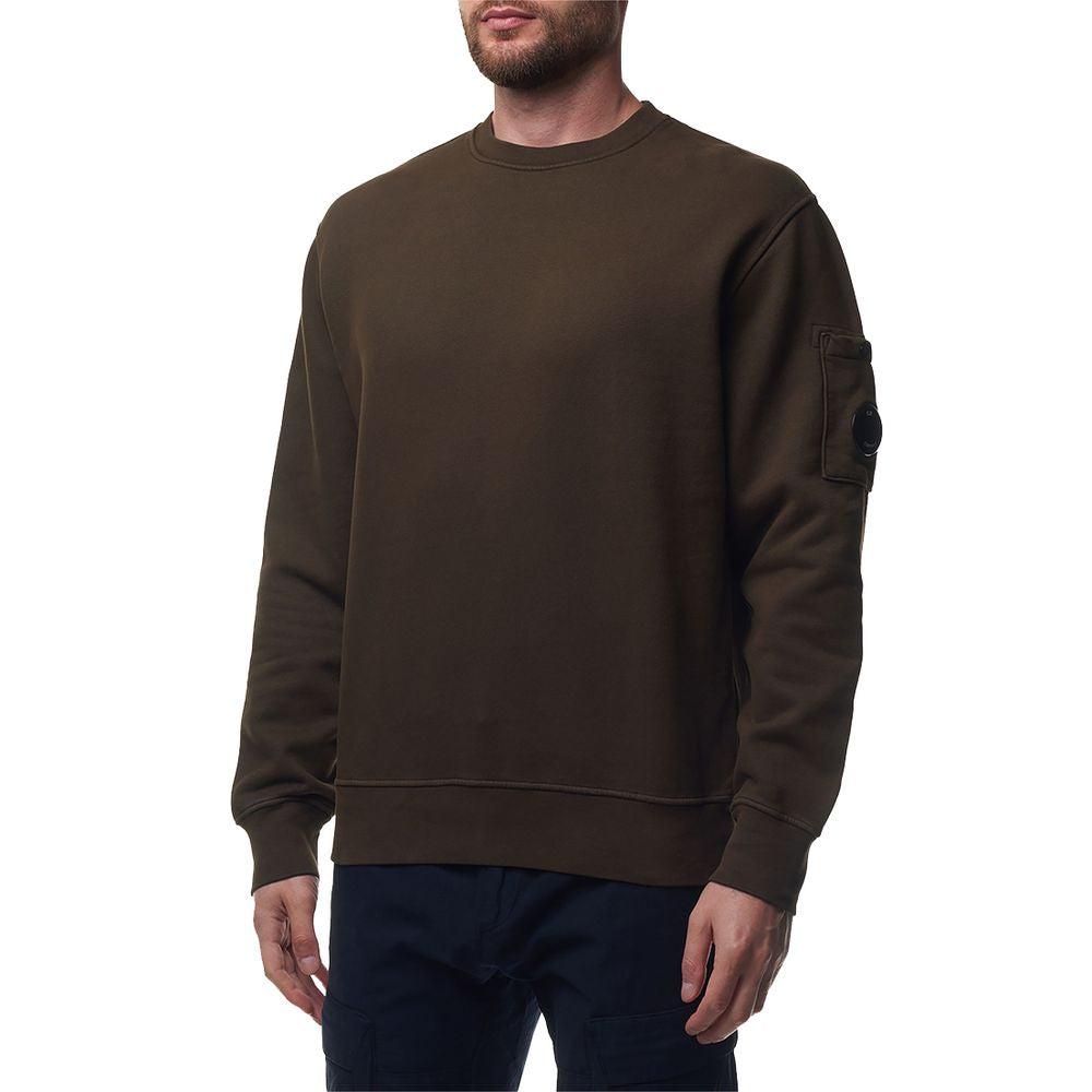 C.P. Company Brauner Baumwollpullover