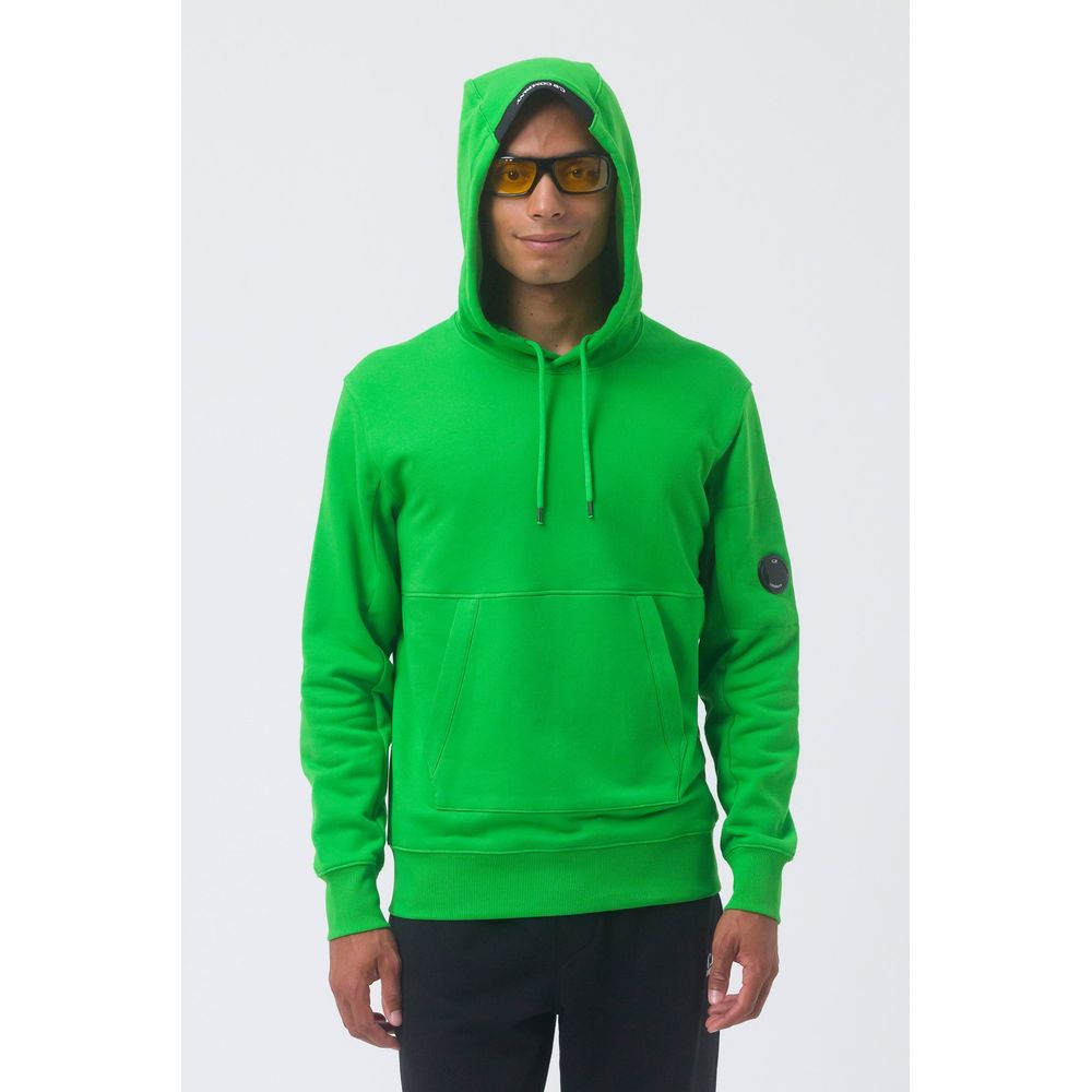 C.P. Company Grüner Baumwollpullover