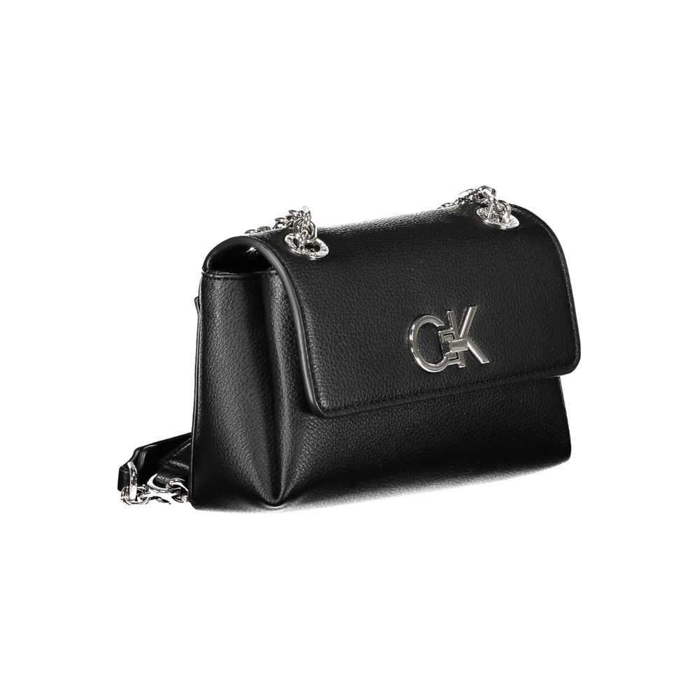 Calvin Klein Schwarz Polyethylen Frauen Handtasche