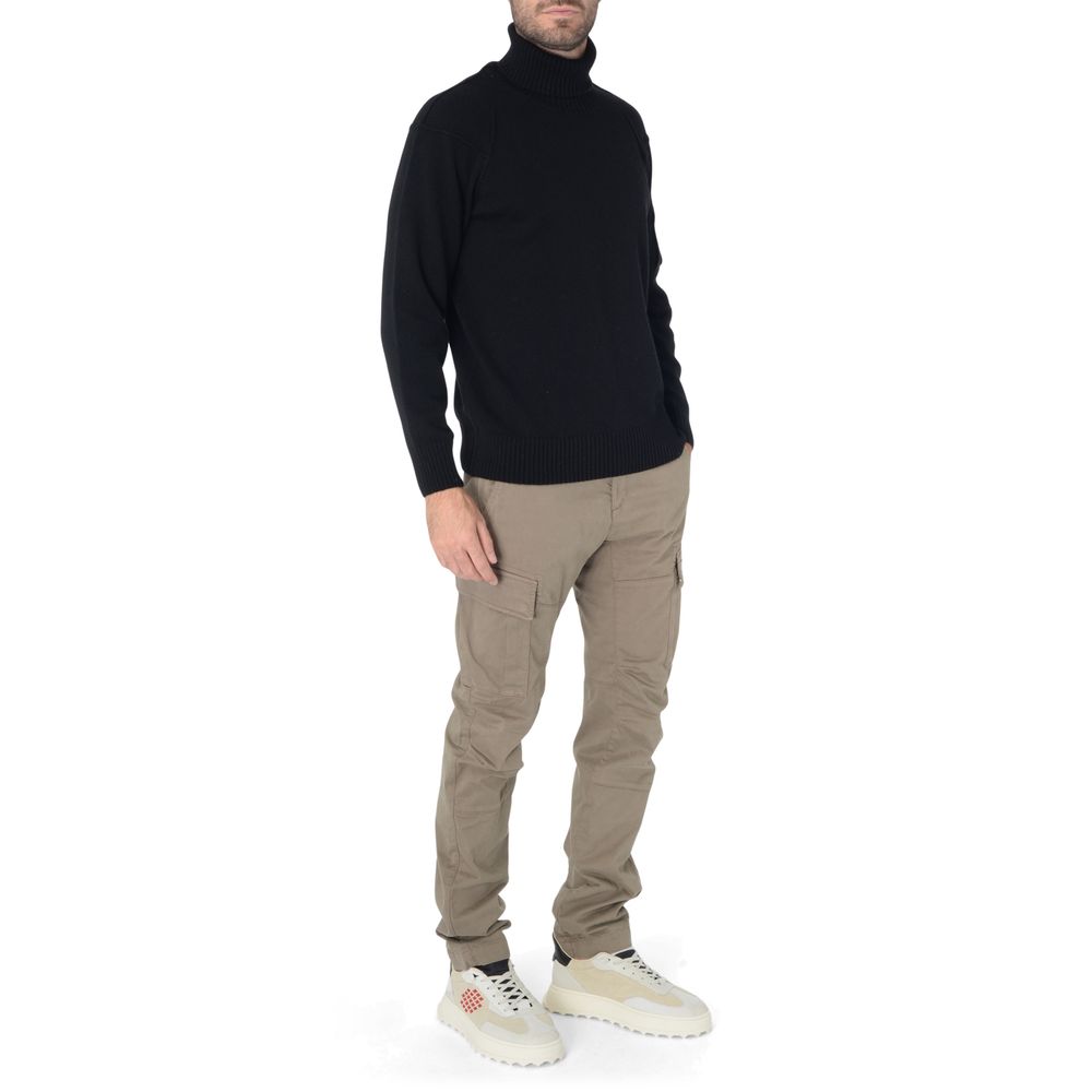 C.P. Company Schwarzer Wollpullover