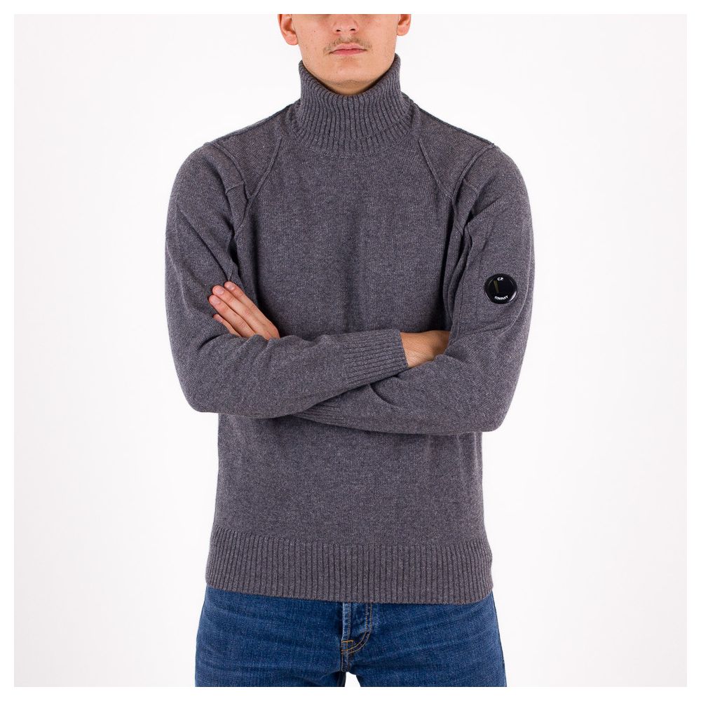 C.P. Company Grauer Pullover aus Wolle