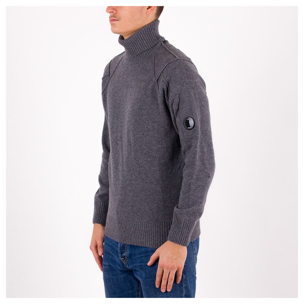 C.P. Company Grauer Pullover aus Wolle