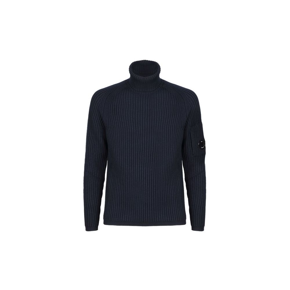 C.P. Company Schwarzer Wollpullover