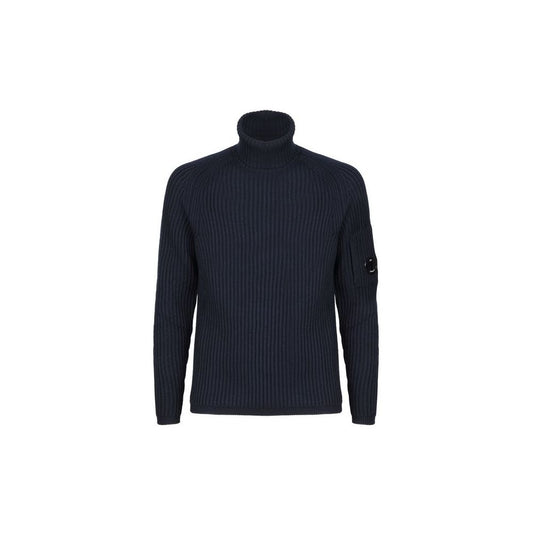 C.P. Company Schwarzer Wollpullover