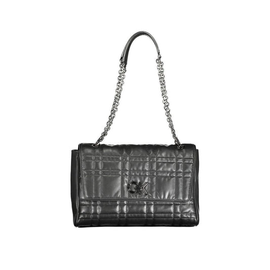 Calvin Klein Schwarz Polyester Frauen Handtasche