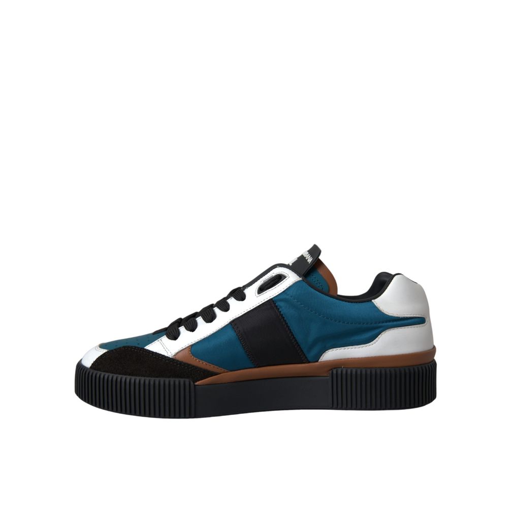 Dolce & Gabbana Multicolor Kalbsleder Sneaker