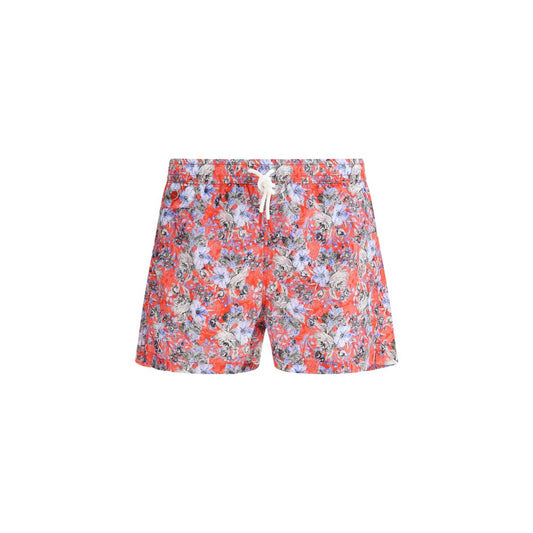 Kiton Paisley-Druck Badeshorts