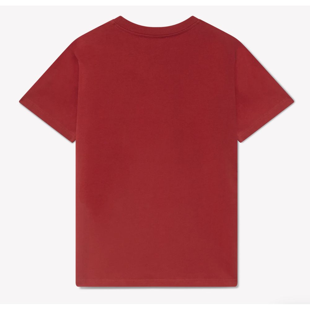 Casablanca T-Shirt aus roter Baumwolle