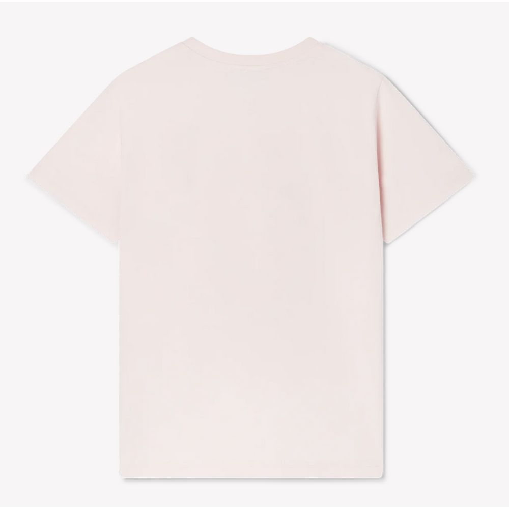 Casablanca Rosa T-Shirt aus Baumwolle