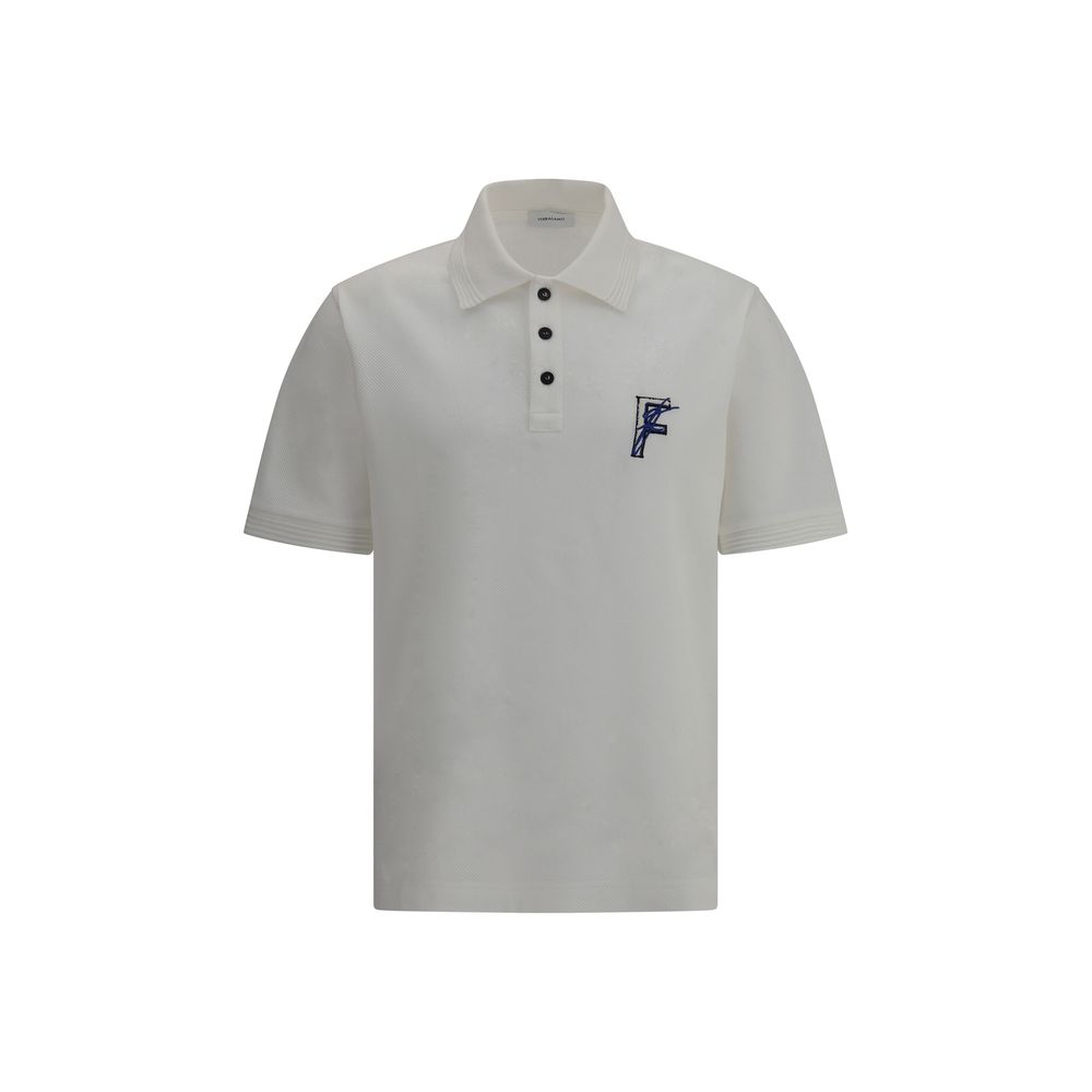 Ferragamo Polohemd mit Logo