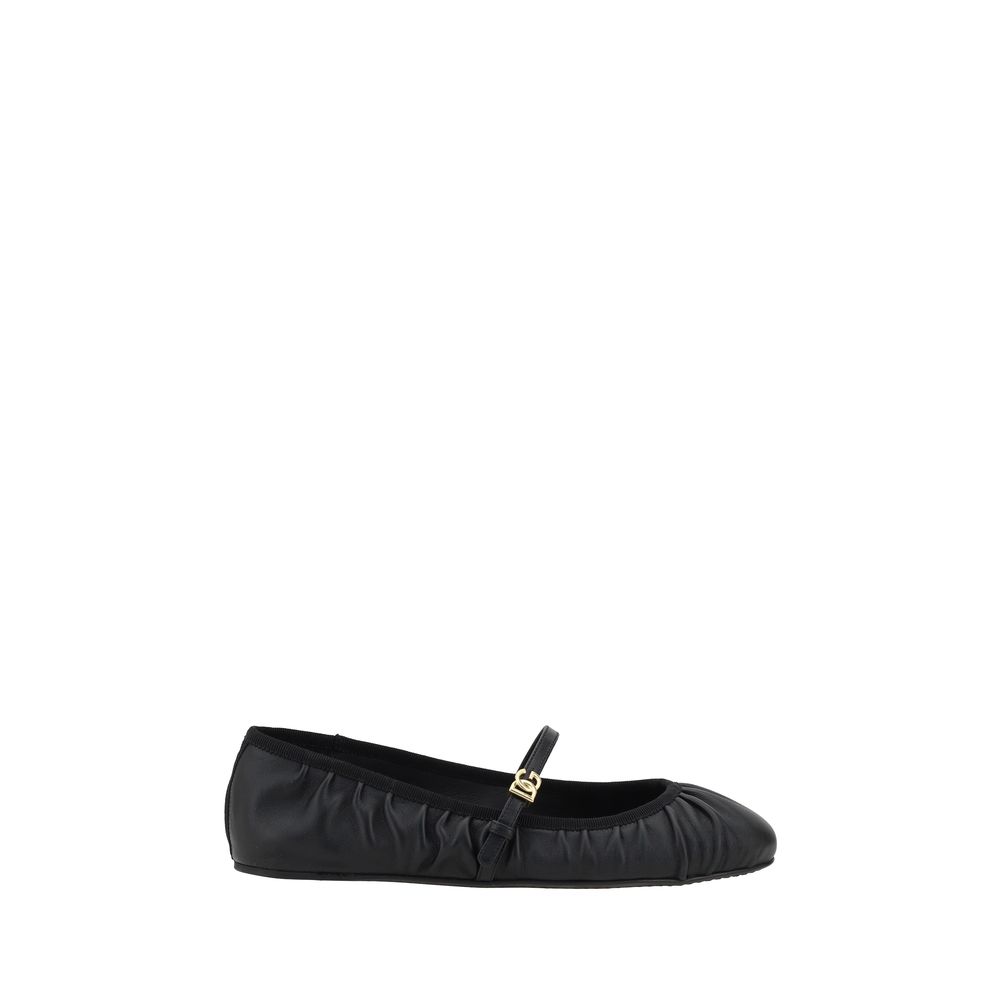 Dolce & Gabbana Leder Ballerinas