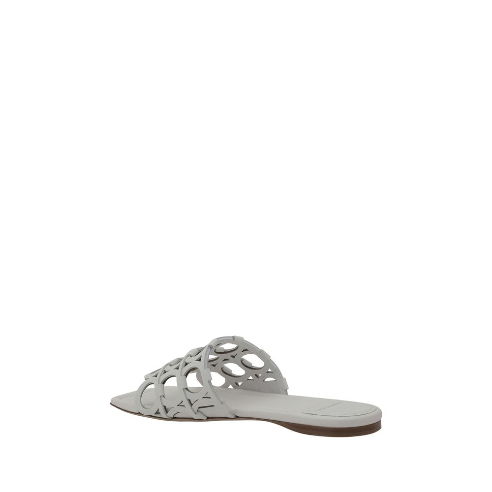 Ferragamo Sandalen mit Gancini-Muster