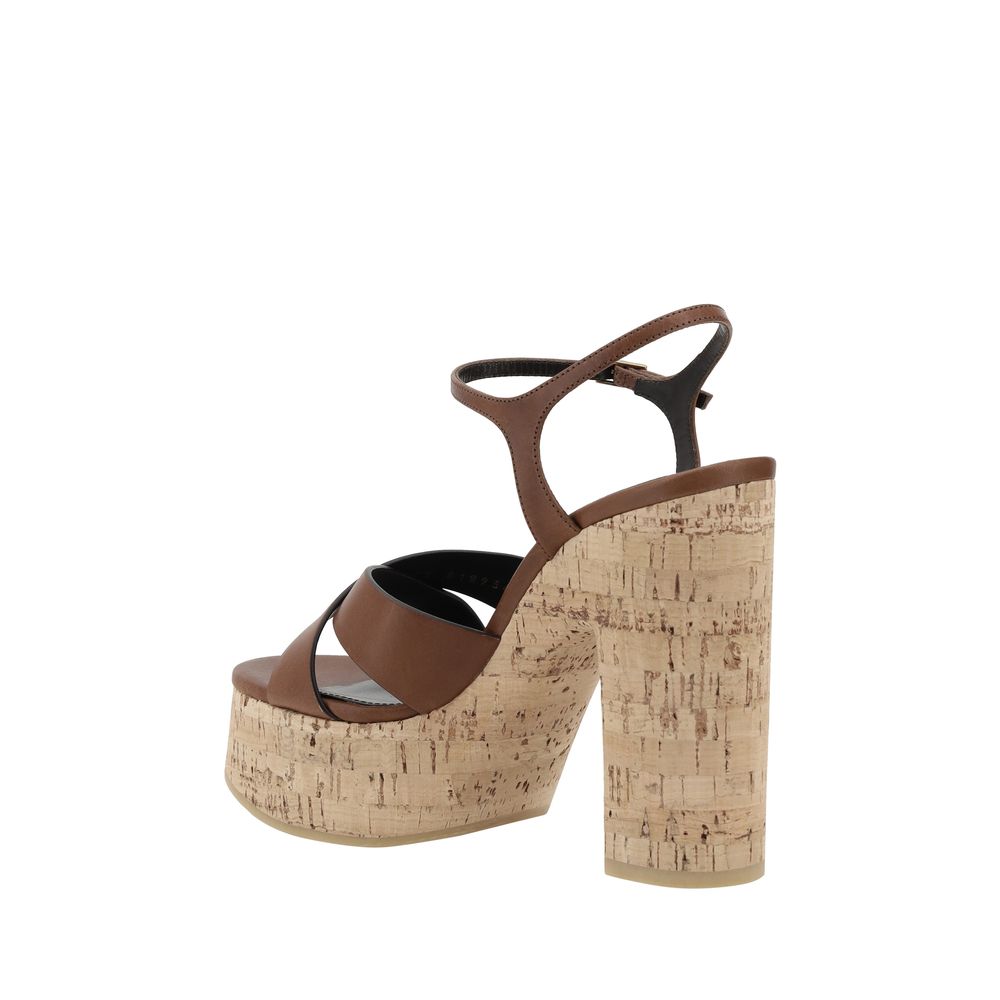 Saint Laurent Bianca-Sandalen