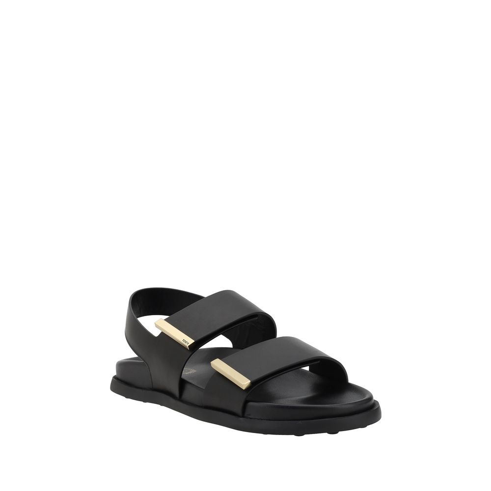 Tod's Leder-Sandalen