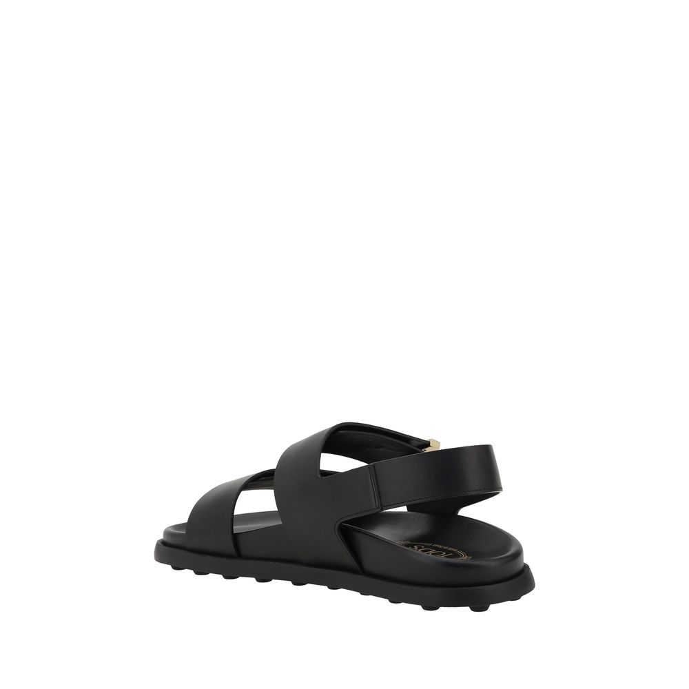 Tod's Leder-Sandalen