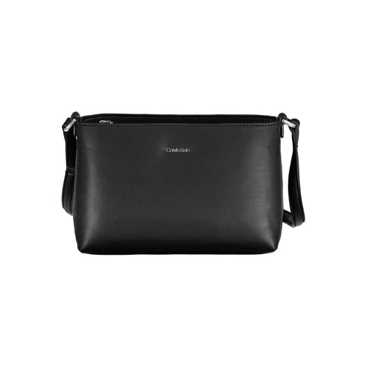 Calvin Klein Schwarze Polyester Handtasche