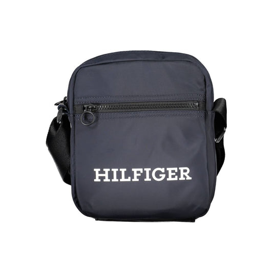 Tommy Hilfiger Blaue Polyester Männer Umhängetasche