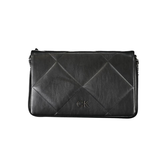 Calvin Klein Schwarze Polyester Handtasche