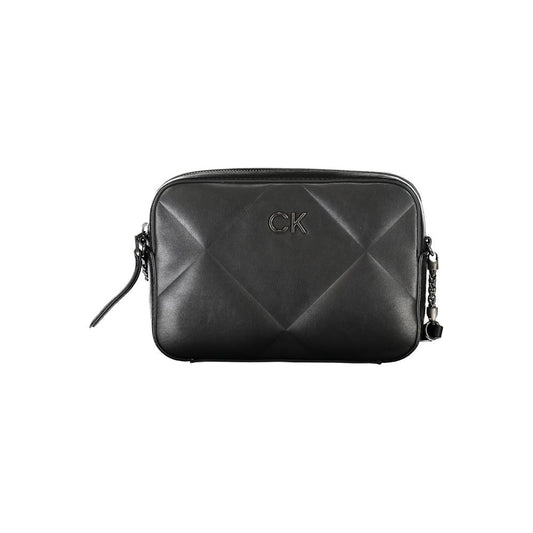 Calvin Klein Schwarze Polyester Handtasche