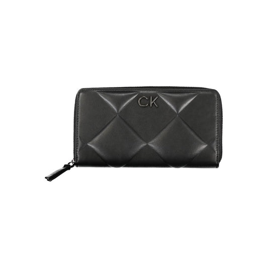 Calvin Klein Elegantes schwarzes RFID-blockierendes Portemonnaie - Schickes Accessoire