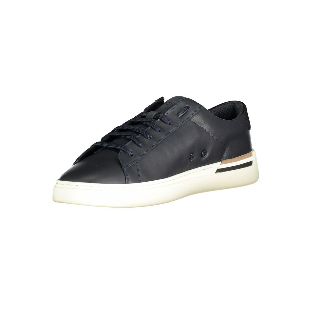 Hugo Boss Blaue Polyethylen Herren Sneaker